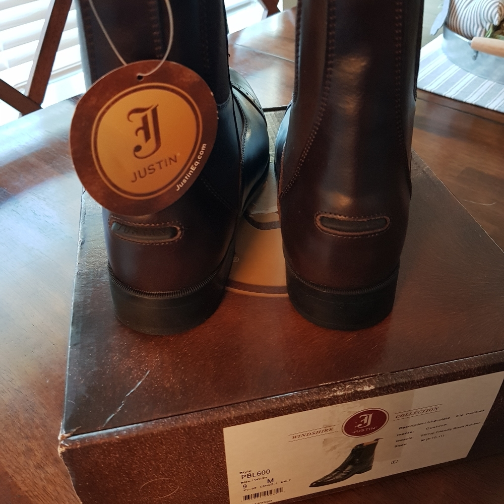 Justin riding boots